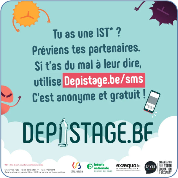 Tu as une IST ? Préviens tes partenaires !