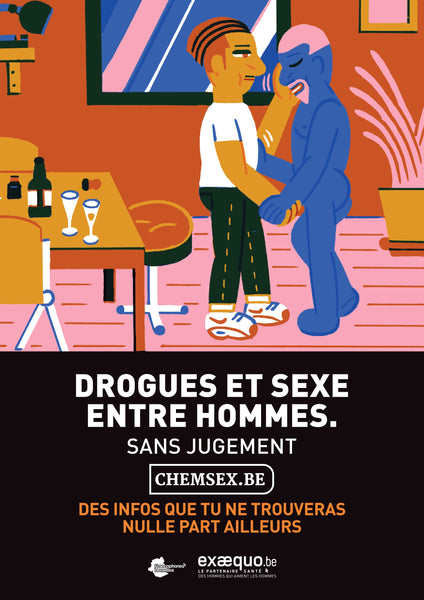 Affiche Chemsex.be